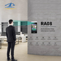 HFSecurity HF-RA08 Controllo Accessi con Riconoscimento delle Vene Palmari, Schermo Touch da 8 Pollici, SDK Gratuito e Software Cloud per Palestre