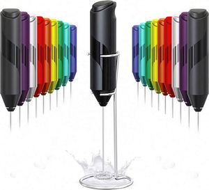 Stainless Steel Automatic Milk <b>Steamer</b> Handheld <b>Electric</b> Coffee Machine Whisk Milk Frother - Product Image 3