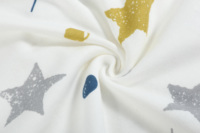Gigoteuses en tissu de bambou pour bébé, ensembles de couvertures d'emmaillotage en mousseline personnalisées, respirantes et perméables à l'air, motif vintage