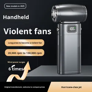 Индивидуальный Электрический Турбо-вентилятор портативный мини-Турбо-вентилятор вертикальный небольшой ветряной турбины для автомобиля мини-струйный вентилятор турбо - Product Image 3