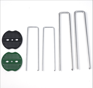Agrafes de fixation robustes <span class=keywords><strong>en</strong></span> acier pour aménagement paysager, offrant une excellente protection contre la corrosion, pour tous types de pose de <span class=keywords><strong>gazon</strong></span> extérieur - Product Image 2