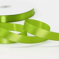 Ruban de satin uni simple face de 1,5 cm (5/8 po) de large, 100 yards, vente en gros