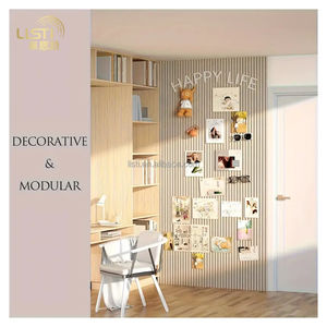 Décorations murales pour la maison Tableaux d'affichage auto-adhésifs de luxe Matériaux d'insonorisation Carreaux de feutre Décoration murale Panneau mural acoustique - Product Image 6