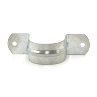 HBCW Collier de serrage pour tuyau en acier inoxydable 304 robuste, connexion standard de 20 mm, avec options à un ou deux trous, modèle CWSSPC-4