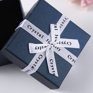 Customized logo Luxury Design Necklace Bracelet <b>Small</b> <b>Gift</b> Surprise Jewelry <b>Box</b> Bow Recyclable Paper Storage Packaging <b>Gift</b> <b>Box</b> - Product Image 4