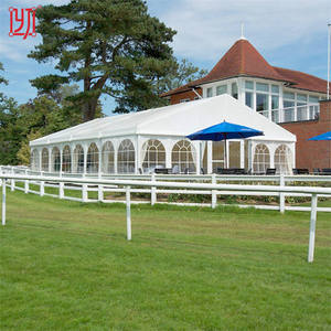 Tente de réception de luxe blanche à structure libre 10x10m 10x20m pour mariages et événements - Product Image 4