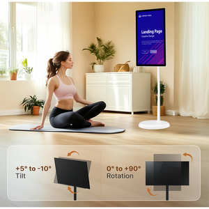 <span class=keywords><strong>Smart</strong></span> <span class=keywords><strong>TV</strong></span> <span class=keywords><strong>de</strong></span> <span class=keywords><strong>24</strong></span> <span class=keywords><strong>Pulgadas</strong></span> con Sistema Operativo Android 13, Monitor Táctil LCD, Panel Interactivo FHD, Retroiluminación LED, Carcasa Blanca para Uso en Hogar Inteligente - Product Image 2
