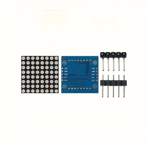 8x8 LED Matrix Module with MAX7219 Display - <b>DIY</b> <b>Kit</b> for Microcontroller - Controlled Projects - Product Image 1