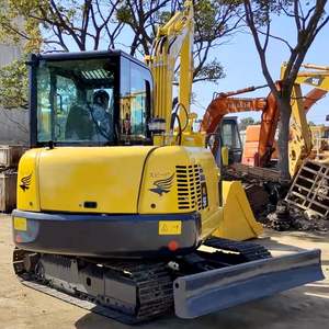 Mini excavatrice PC56-7 utilisée de KOMATSU petite excavatrice à moteur de 6 tonnes à vendre avec examiné et inspecté - Product Image 6