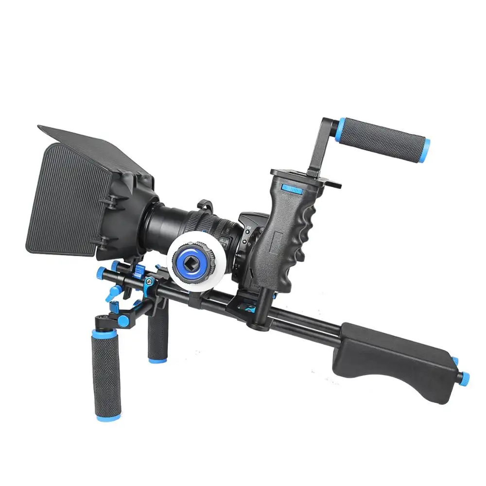 YELANGU D221 전문 Dslr 어깨 장비 키트 DSLR 비디오 카메라 안정기 영화 촬영 장비