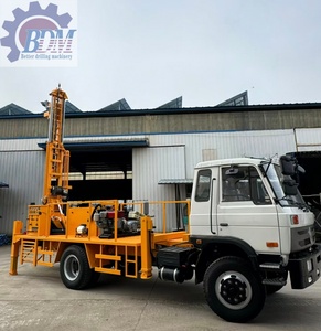 Macchina Perforatrice per Pozzi d'Acqua Montata su Camion, Profondità 200m - Motore Diesel per Perforazione Rapida, Vendita Calda - Product Image 3