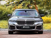 Kit de Mejora Exterior Ejecutivo para BMW Serie 7 F01 F02 2009-2015, Actualización a G12, Parachoques Delantero, Capó, Guardabarros, Faros, Rejilla
