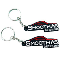 Dessin animé Mini Cool voiture porte-clés pendentif modèle créatif ornements voiture porte-clés petit cadeau