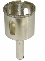 Foret diamanté électroplaqué pour verre, marbre, céramique, diamètre 40/50/55 mm