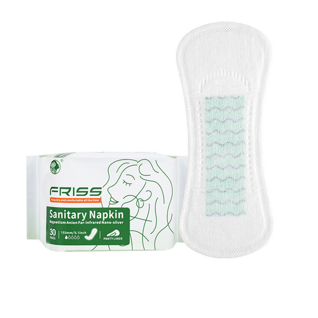 OEM Disposable Organic Cotton Ladies Sanitary Pads Feminine Hygiene Wholesale Super Absorbent Anion Sanitary Napkin