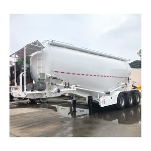 Semi-<span class=keywords><strong>remorque</strong></span> citerne à ciment en vrac sec en acier à 3 essieux, 40 tonnes, suspension mécanique, essieux Fuwa, prix - Product Image 5