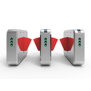 オリジナル工場製フラップバリア 室内用 AISI 304 SUS セキュリティ向上 フラップバリア回転式ゲート - Product Image 2