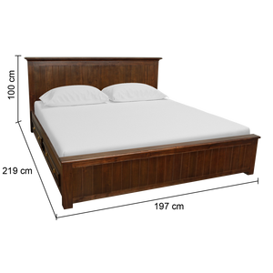 Cama Moderna OEM, Convertible, Extensible, con Estructura de Madera Tapizada, Cama de Cuero para Muebles de Hogar, Uso General - Product Image 5