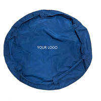 Sac à bandoulière pliable et extensible noir, grand sac fourre-tout, camping, plage, extérieur, multi-usages, portable, équipement de shopping, tapis de pique-nique