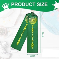 Polyester Ster Laurel Award linten voor evenementenkaarten, 1e plaats prijzen, sport, dans, autoraces, competities