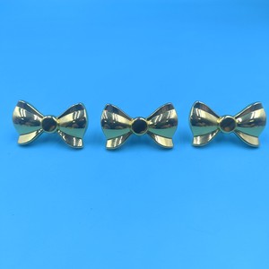 French Alloy Bow <b>Cabinet</b> Handle <b>Gold</b> 2502 Durable Furniture <b>Knob</b> Drawer Door Hardware - Product Image 2