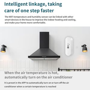 नई हॉट सेल ओएम स्मार्ट फोन नियंत्रित वायरलेस तापमान सेंसर और तापमान निगरानी के लिए - Product Image 5