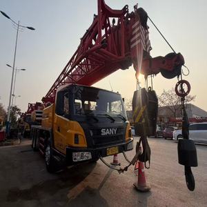 Grúa Móvil SANY Usada de 25T en Excelentes Condiciones de Trabajo, Capacidad de Carga de 50 Toneladas, Precio Económico, Componentes Principales: Motor, Bomba y Núcleo del Motor - Product Image 2