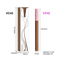 Crayon Teintant Lèvres Végétalien Waterproof Longue Tenue Non Transférable à Pointe Feutre Marque Privée