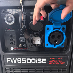 FW6500iSE Gasoline Inverter <b>Generator</b> 230V 50Hz European Plug Dual Fuel <b>Silent</b> Outdoor Use - Product Image 1