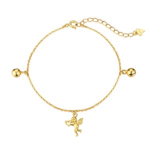 S925 Korean Style Love Door Bell <strong>bracelets</strong> bangle Pattern <strong>Sterling</strong> <strong>Silver</strong> 925 <strong>Bracelets</strong> For <strong>women</strong> Girls Jewelry Dylam jewelry - Product Image 1