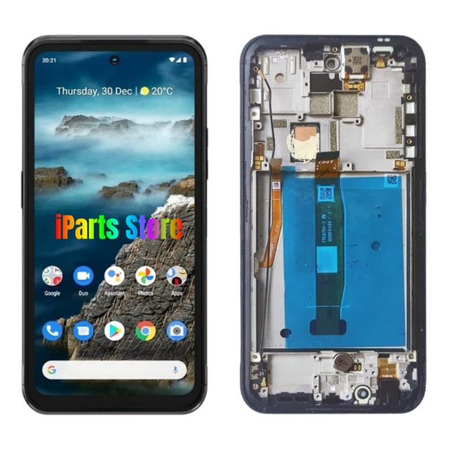 IParts Replacement New Display for Nokia XR20 TA-1368 TA-1362 LCD Touch Screen Digitizer with Frame Assembly OEM All Functions