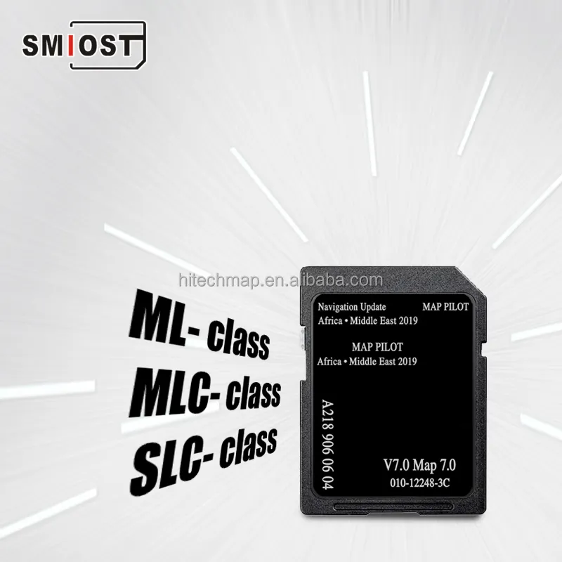 SMIOST para Mercedes Map Android Navegación Garmin GPS CID Card Nav Sat SD A218 0604 Africa CLS E Class