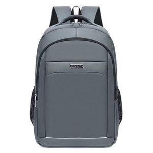 Waterproof Lightweight <b>Computer</b> <b>Backpack</b> Double-Headed Zipper Design Multifunctional Oxford Polyester Casual Laptop <b>Backpack</b> - Product Image 2