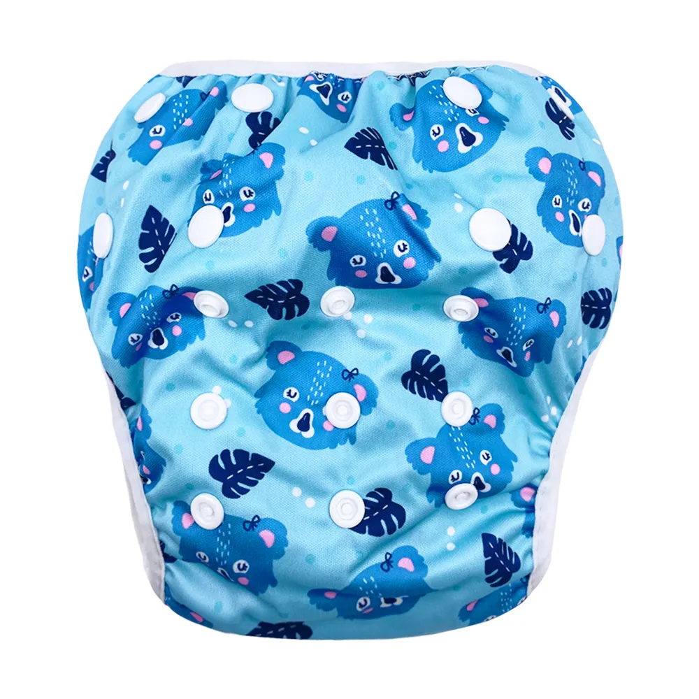 Goodbum Reusable Short Trunks Baby Swim Diapers washable breathable Baby Nappies Swimwear for Boys and Girls