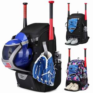 Custom logo Outdoor Sport Waterproof Multifunctional Lightweight Youth Baseball Bag <b>Backpack</b> - Product Image 1