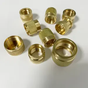 Parti di tornitura personalizzate accessori per tubi in filo accessori per il raffreddamento ad acqua in ottone
