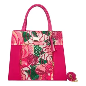 Sac de courses en jute pour femme Emiliana Fiusha, taille moyenne, fermeture éclair, usage quotidien, compatible végétalien, longueur de la poignée : [longueur à préciser] - Product Image 4