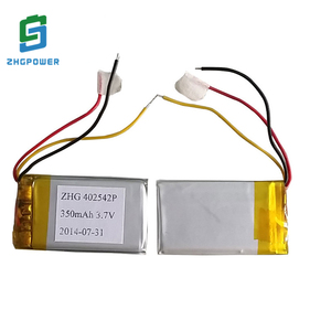 ZHGPOWER литий-полимерный аккумулятор 350mAh <span class=keywords><strong>3</strong></span>,7 V &amp; аккумулятор Шэньчжэнь - Product Image 1