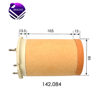 BRIGHT 142.084 Elementos Calefactores de 3*400V 11Kw, Núcleo Calefactor de Cerámica de 85 mm de Diámetro para Pistola de Calor