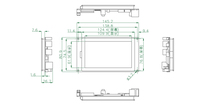 5 pouces Ip65 tablette PC fenêtre Linux Android robuste intégré écran Lcd tout en un panneau industriel PC ordinateur