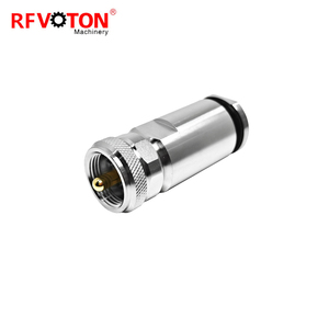 Connecteur mâle UHF PL-259 à pince pour câble coaxial LMR500, connecteur RF - Product Image 1