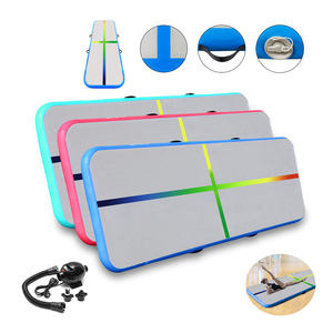 Pavimento gonfiabile dell'aria della pista di aria delle attrezzature di ginnastica del materasso di aria della pista di caduta dell'aria della palestra su ordinazione della fabbrica - Product Image 6