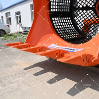 Attache de godet de criblage hydraulique |   Tamis à tambour pour sol et compost |   Haute productivité |   Ajustement universel |   Certifié CE