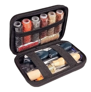 Hand-sew Leather Goods Hot Selling Manual Leather Craft <b>Sewing</b> Repair Punching Work Kit <b>Sewing</b> <b>Bag</b> - Product Image 5