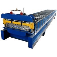 ZHONGHENG tout neuf et de haute qualité Tr6 Aluzinc rouleau de feuille de toiture formant la Machine tuile faisant la Machine