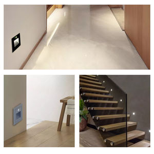 Nouvelle lampe de marche intérieure AC85-260V 3W lampe de nuit d'escalier blanc chaud/blanc froid noir/gris/blanc étanche IP65 led éclairage d'escalier - Product Image 6
