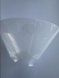 Collares Isabelinos para Perros de Plástico Ecológico y Moderno con Patrón Sólido en 7 Tamaños para Todas las Temporadas - Product Image 3