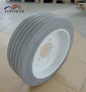 ยางตันกันบาด 14x4.5 สำหรับรถยกแบบกรรไกร AWP ยี่ห้อ JLG/Genie - Product Image 4