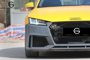 ขายตรงจากโรงงาน กันชนรถยนต์สำหรับ <span class=keywords><strong>Audi</strong></span> <span class=keywords><strong>TT</strong></span> ปี 2014 2015 2016 2017 <span class=keywords><strong>2018</strong></span> 2019 เปลี่ยนเป็นชุดแต่ง TTRS พร้อมกระจังหน้าและปลายท่อไอเสีย - Product Image 4