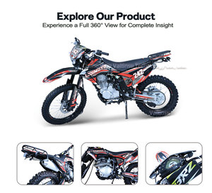 Motocicleta Todoterreno Económica de 250cc, 4 Tiempos, con Arranque Eléctrico para Adultos - Product Image 6